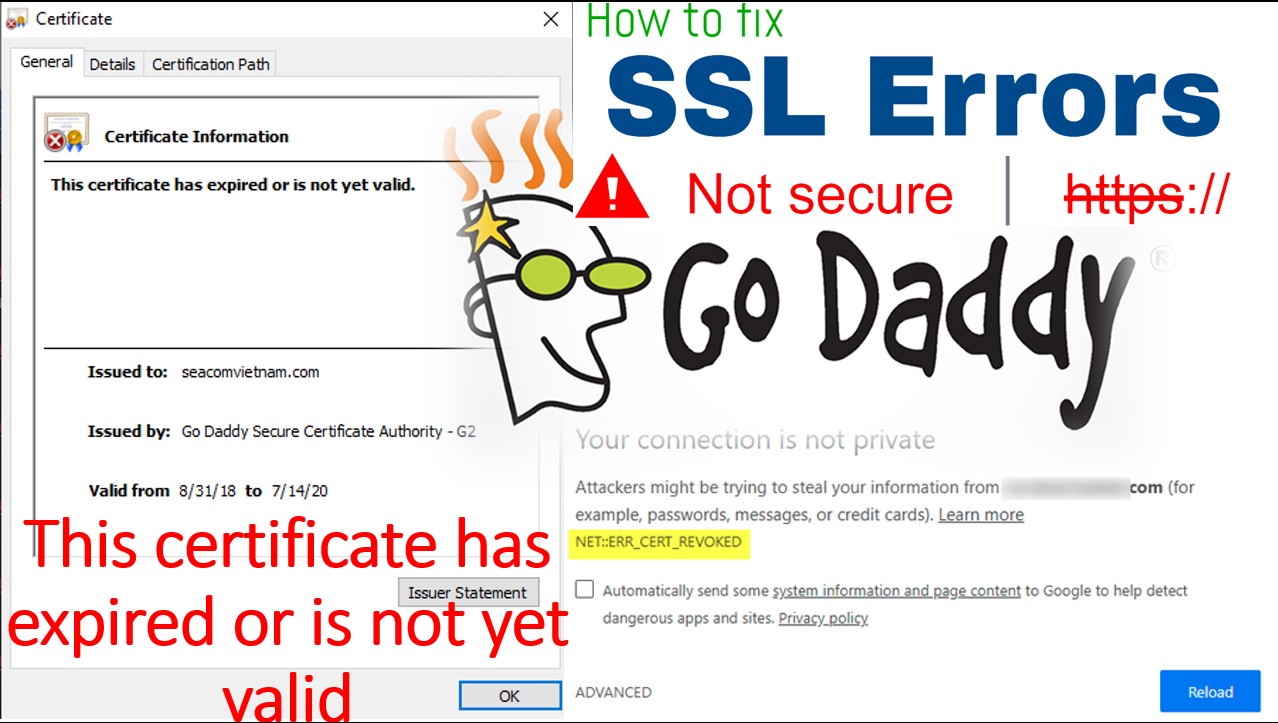 HOW To Fix SSL Errors | This certificate has expired or is not yet valid 